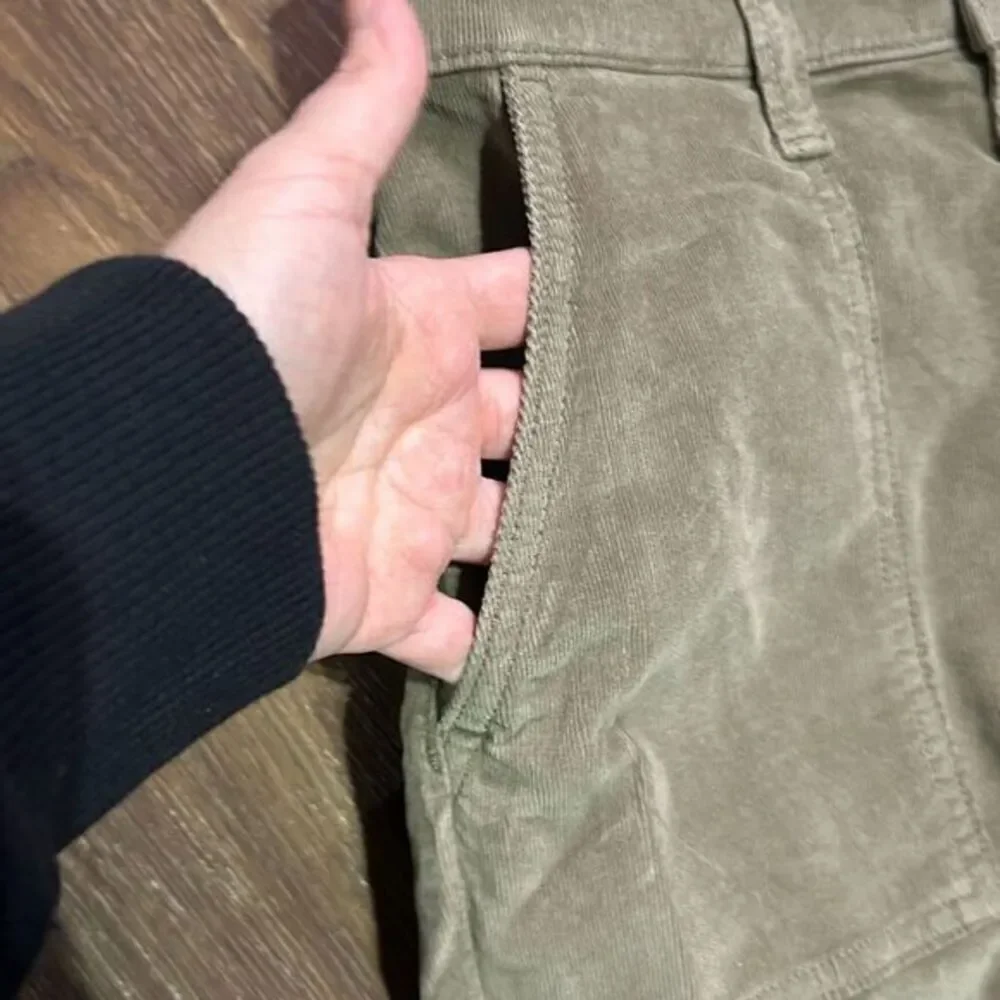 Mavi Shelia Front Pocket relaxed fit pants‎ high waist corduroy